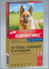 Адвантикс 400 для собак весом 25-40 кг, уп. 4 пипетки