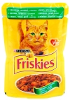 Purina Friskies Adult Cat, �������� � ��������, ������� � �������� ��� �����, ��. 100 �