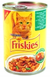 Purina Friskies Adult Cat, �������� � ��������, ������� � ������� ��� �����, ��. 400 �
