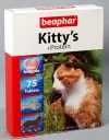 Беафар Витаминизированное лакомство для кошек с Протеином (Beaphar Kitty`s Protein 12510), со вкусом Рыбы уп. 75 таб.