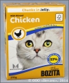 Бозита для кошек кусочки в желе рубленная курица уп. 370 г