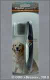 Колтунорез для собак, средней частоты загнутые зубья, 22 см I.P.T.S. 661246