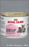 Роял Канин для котят с рождения до 4 месяцев (BabyCat Instinctive 480002), Мусс, банка 195 г