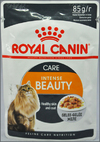 Роял Канин для кошек, Красота Шерсти, Кусочки в Желе (Royal Canin Intense Beauty 785001), пауч уп. 85 г