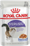 Роял Канин для стерилизованных кошек, Мелкие кусочки в Желе (Royal Canin Sterilised 787001), пауч уп. 85 г