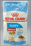 Роял Канин для щенков средних пород (Royal Canin Medium Puppy 189085), соус, уп. 140 г