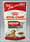 Роял Канин для собак средних пород от 10 лет (323085 Royal Canin Medium Ageing 10+) соус, уп. 140 г