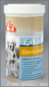 8 в 1 Глюкозамин забота о суставах для собак, банка 110 таб. 121596