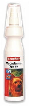 Беафар Спрей для ухода за шерстью собак и кошек (Beaphar Macadamia spray), с маслом австралийского ореха, фл. 150 мл