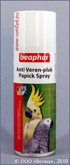 Беафар Спрей для птиц от выдергивания перьев (Beaphar Papick Spray), фл. 200 мл