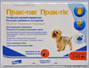 Прак-тик капли инсекто-акарицидные для собак весом 2 – 4,5 кг, уп. 3 пипетки