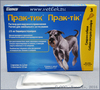 Прак-тик капли инсекто-акарицидные для собак весом 11 – 22 кг, уп. 3 пипетки