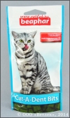 Беафар Хрустящие подушечки для чистки зубов у кошек (Beaphar Cat-A-Dent Bits), уп. 35 г  (75 шт.)