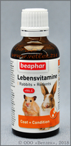 Беафар Витамины для грызунов (Beaphar Lebensvitamine), фл. 50 мл