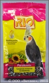 РИО Корм для средних попугаев в период линьки (Rio Parakeets 13965), уп. 500 г