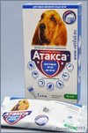 АТАКСА капли для собак весом 25-40 кг, пипетка 4,0 мл